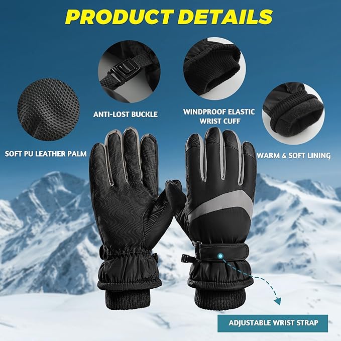 Winter Thermische Fleece Touchscreen-Handschuhe