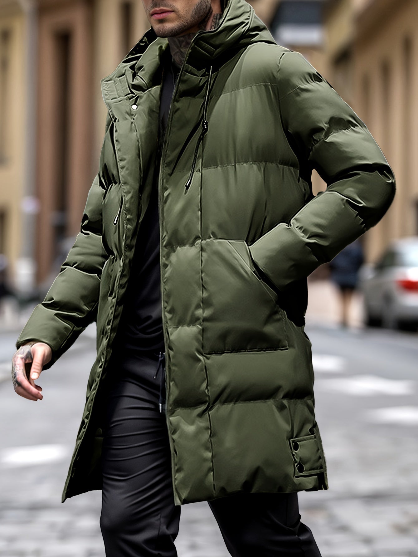 Winterjacke Diedrich: lockere, gepolsterte Ausführung