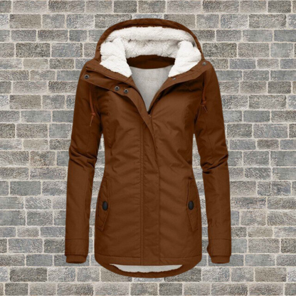 Elarova |  Winterjacke mit Kapuze für Damen