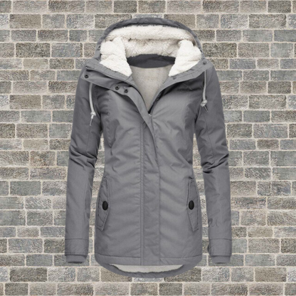 Elarova |  Winterjacke mit Kapuze für Damen