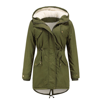 Elarova |  Winterjacke mit Kordelzug für Damen