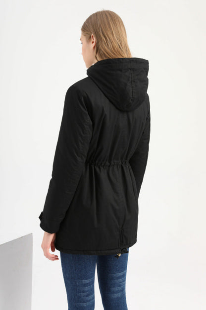Elarova |  Winterjacke mit Kordelzug für Damen