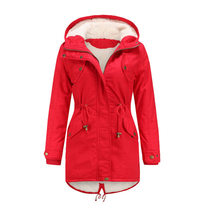 Elarova |  Winterjacke mit Kordelzug für Damen