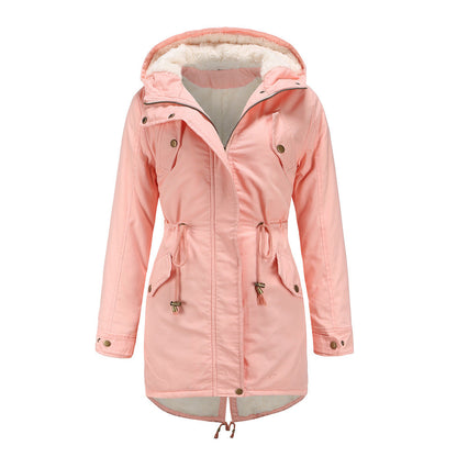 Elarova |  Winterjacke mit Kordelzug für Damen