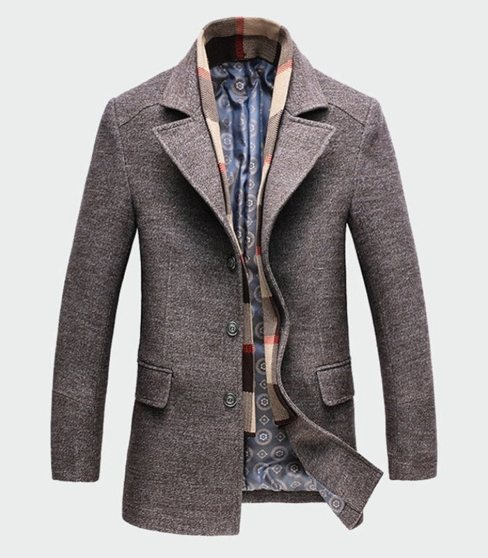 Wolle Jacke, winddicht - Modell Liam