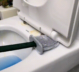 Toilettenbürste Silikon FlexiClean Einfach Reinigen Hygienisch