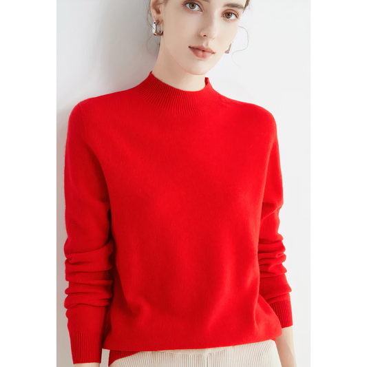 LuxeWeave™ – Premium Kaschmir Strickpullover Damen