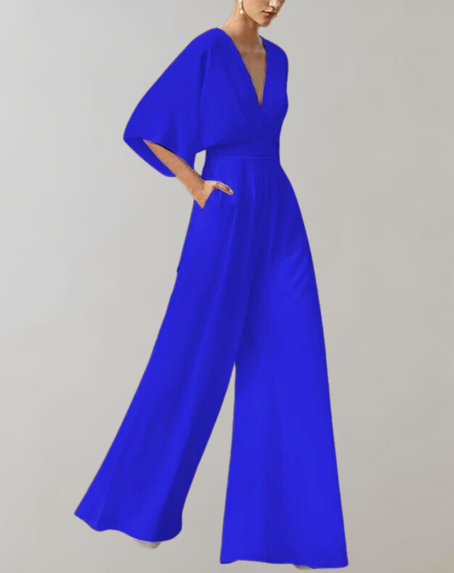 Yoko: Lockerer Jumpsuit mit weitem Bein