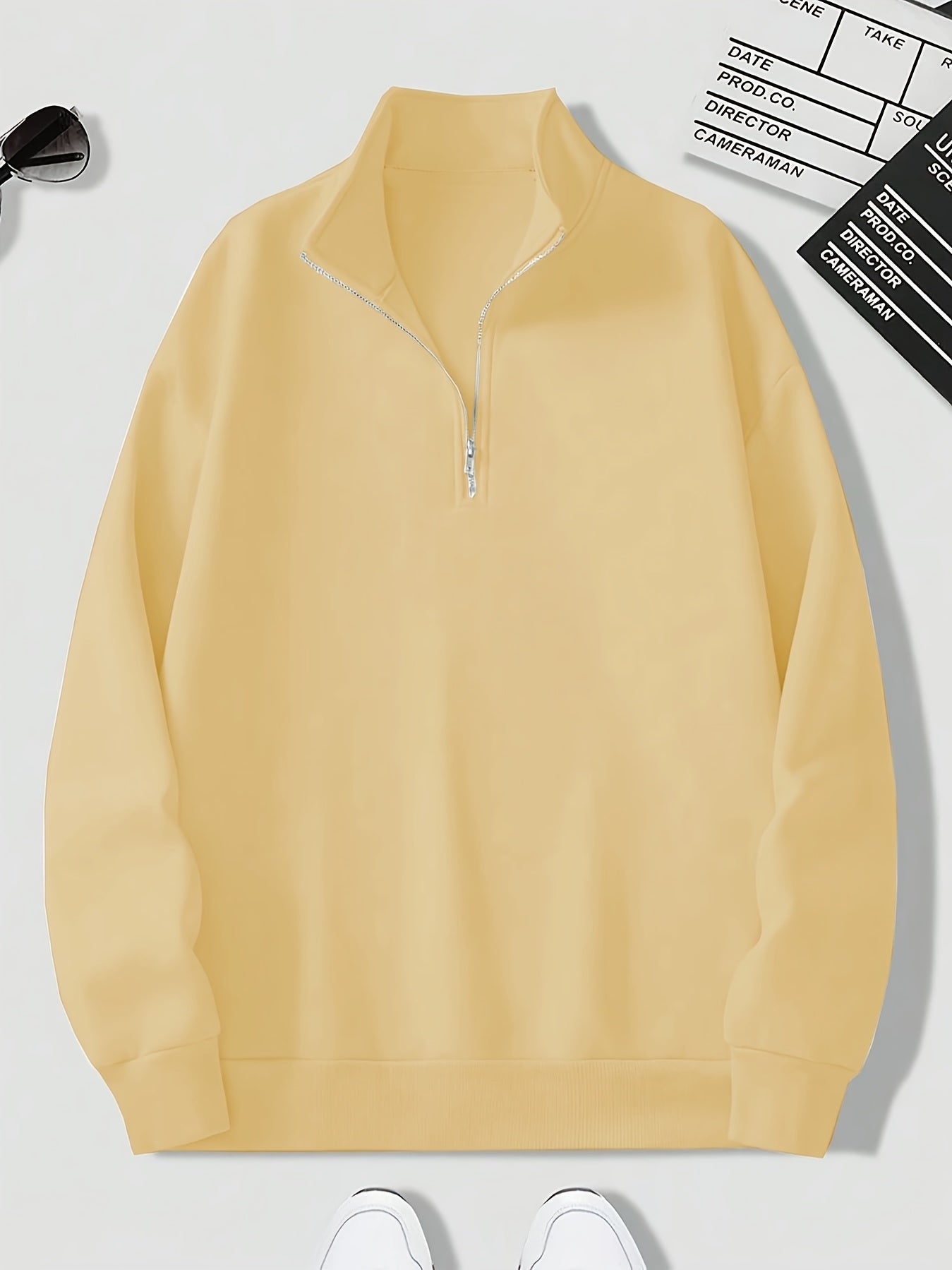 ZipVista™ – Herren Sweatshirt mit komfortablem Viertelreißverschluss