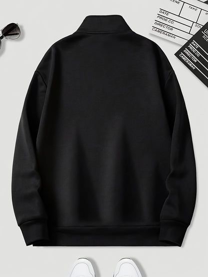 ZipVista™ – Herren Sweatshirt mit komfortablem Viertelreißverschluss