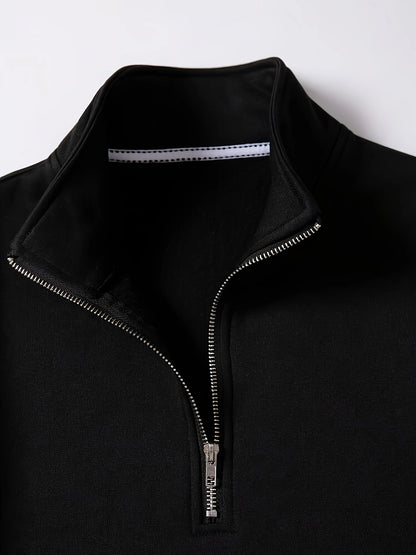 ZipVista™ – Herren Sweatshirt mit komfortablem Viertelreißverschluss