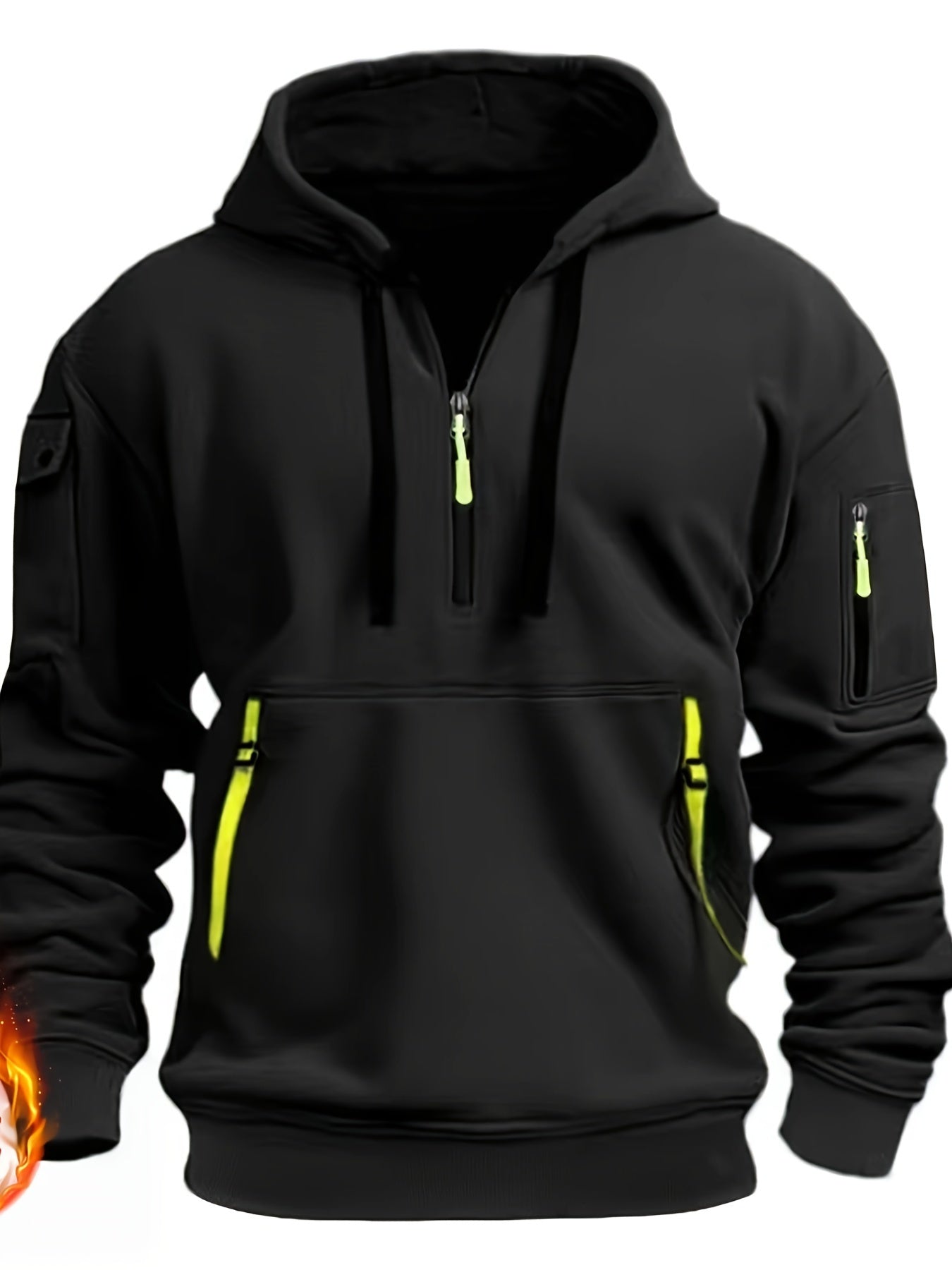 Zippura™ – Warmer Hoodie mit Reißverschluss für Herren