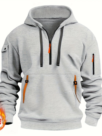 Zippura™ – Warmer Hoodie mit Reißverschluss für Herren