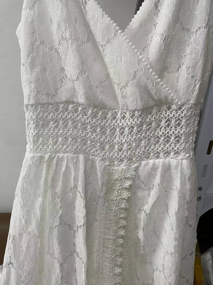 Leinen-Overall Damen Locker Leinenoverall Sommer