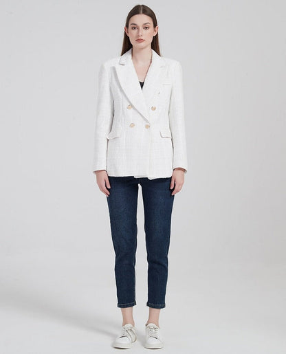 Elarova |  Zweireihiger Blazer für Damen