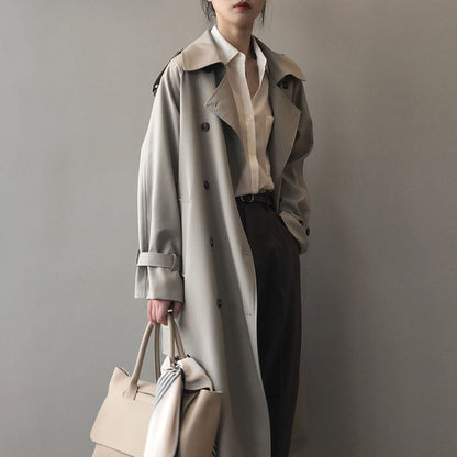 Elarova |  Zweireihiger Trenchcoat für Damen
