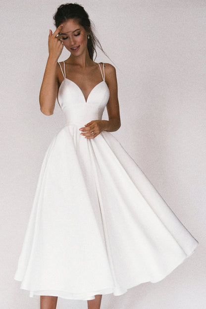 VitaLux™ – Damen Kleid V-Ausschnitt Elegante Passform für Besondere Anlässe