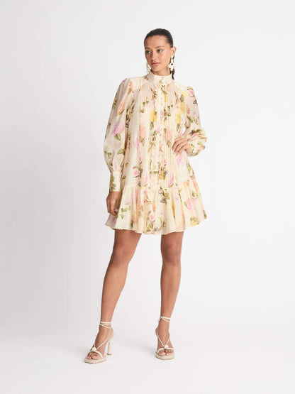 Kleines Spitzenhemdkleid Damen Kurz Sylvie