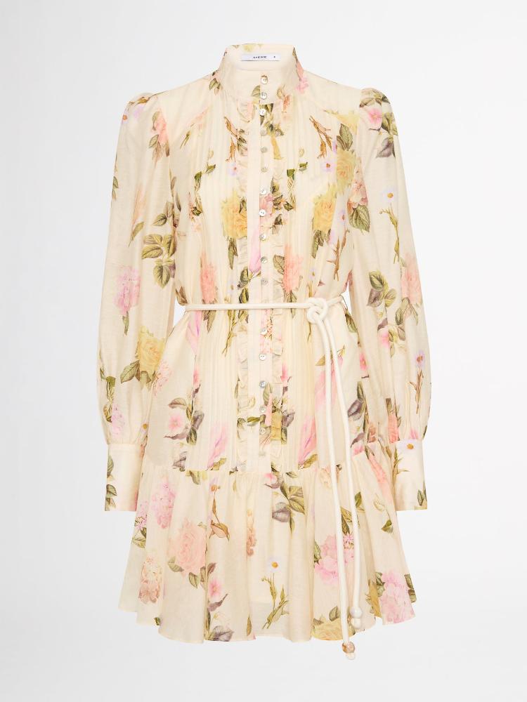 Kleines Spitzenhemdkleid Damen Kurz Sylvie