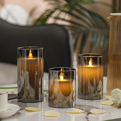LED Kerzen-Set mit Fernbedienung Elegante Atmosphäre