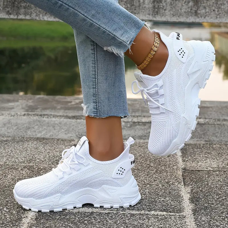 Damen Laufschuhe Leicht Bequem Atmungsaktiv