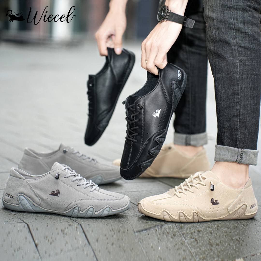 Leder Barfußschuhe Unisex Minimalistisch