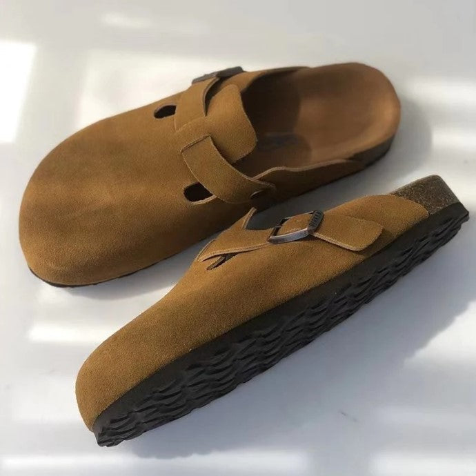 Vegane Sandalen Unisex Lederoptik Schuhe - Elarova