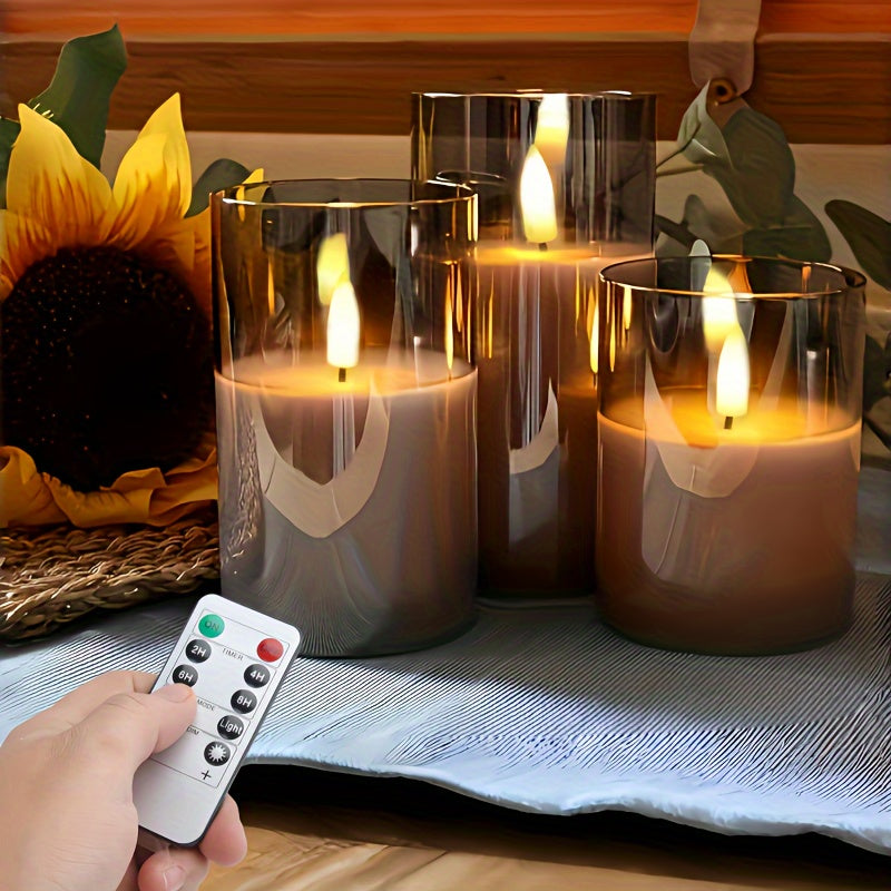 LED Kerzen-Set mit Fernbedienung Elegante Atmosphäre