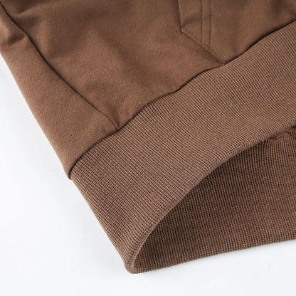 Damen Hoodie Kapuze Figurbetont Cropped Sportlich