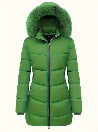 Winterjacke Damen Gepuffert Warm Isoliert