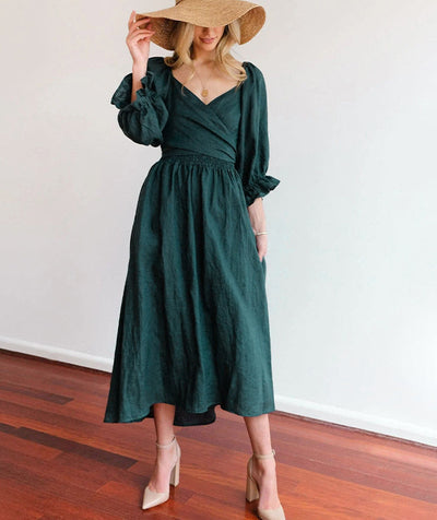 Langes Sommerkleid Damen Maxi Kleid Celina