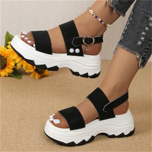 SportyStep™ – Damen Sandalen mit Doppelstrap für Bequemen Halt 1