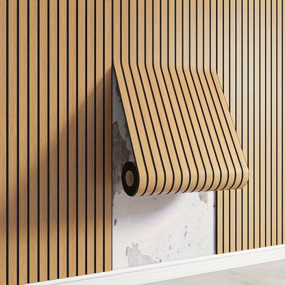 3D Wandpaneele Selbstklebend Holzoptik Easy Installieren