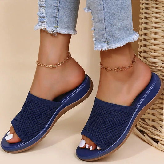 LuxAura™ – Damen Sandalen mit Atmungsaktivem Mesh für Komfort und Stil-1