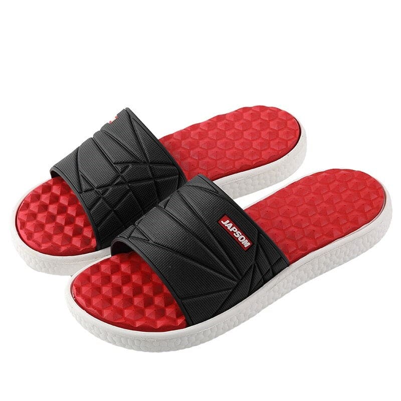 Herren Slipper Bequem Sommerlich Leicht
