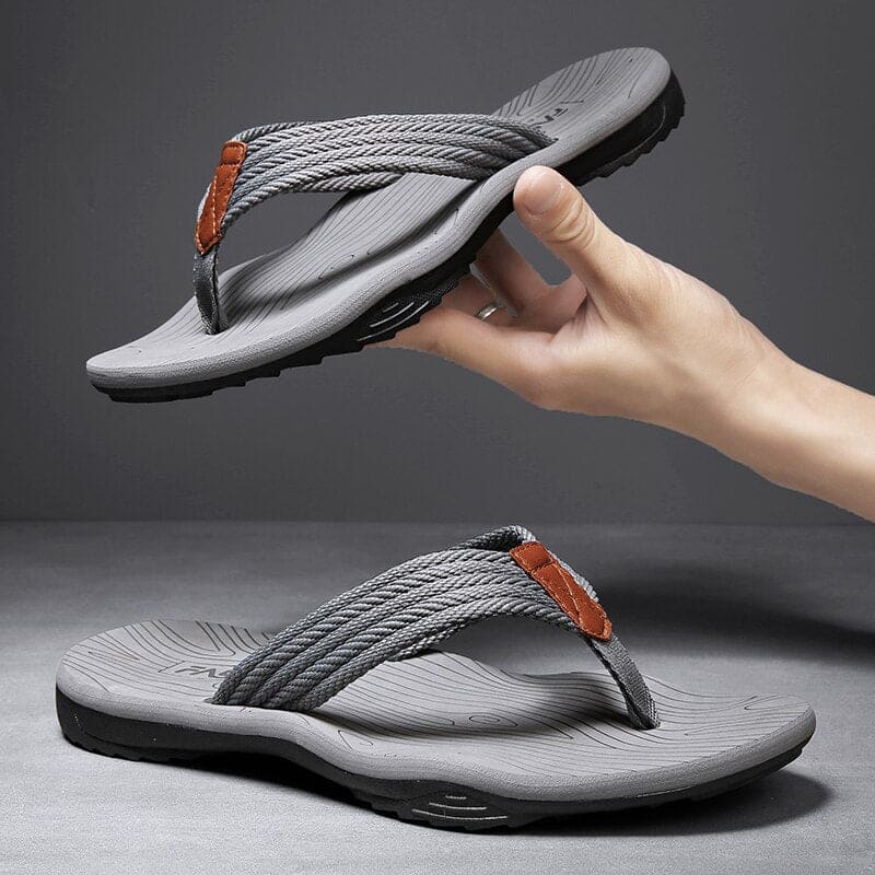 Herren Slipper Bequem Sommerlich Leicht
