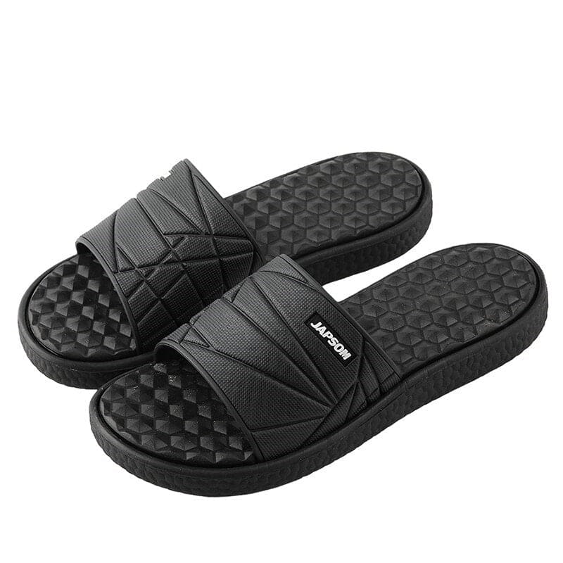 Herren Slipper Bequem Sommerlich Leicht
