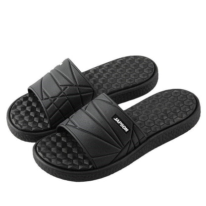 Herren Slipper Bequem Sommerlich Leicht