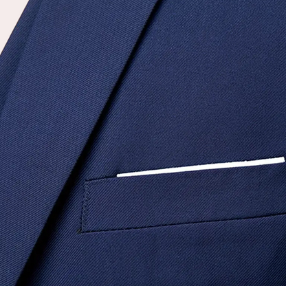 Herrenanzug Dreiteilig Slim Fit Modern