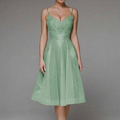 SymmetryLine™ – Damen Abendkleid Elegant mit Schmeichelnder Passform-5
