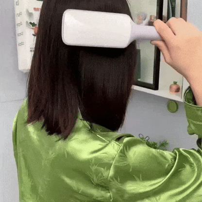 Haarbürste Selbstreinigend 4in1 Glattes Haar