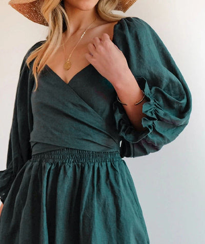 Langes Sommerkleid Damen Maxi Kleid Celina