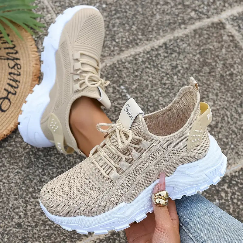 Damen Laufschuhe Leicht Bequem Atmungsaktiv