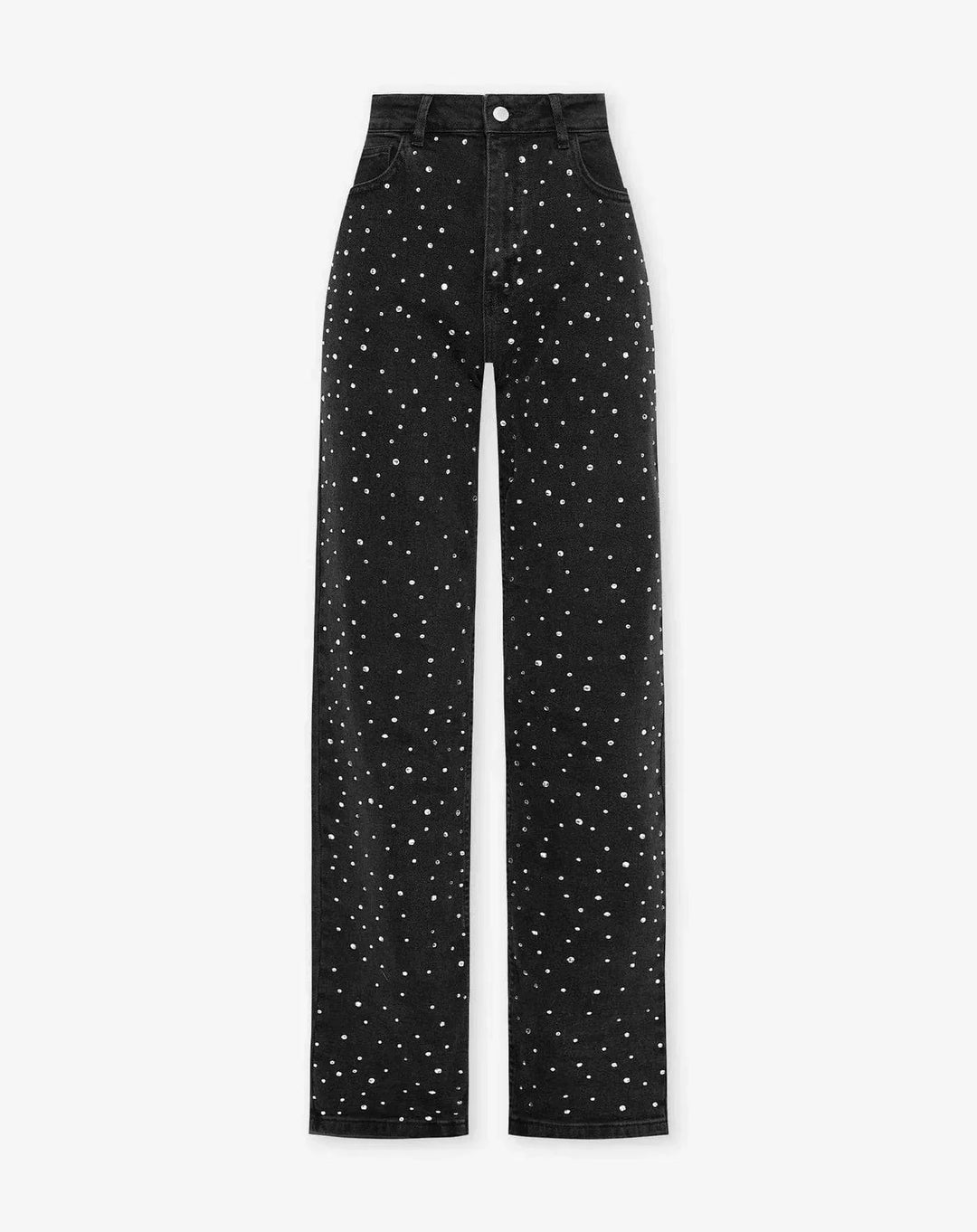Glitzerjeans Damen Jade Größe Schmucksteine