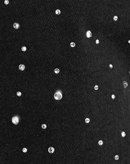 Glitzerjeans Damen Jade Größe Schmucksteine