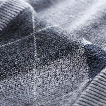 Herren Spencer Argyle Muster Elegannt Modern