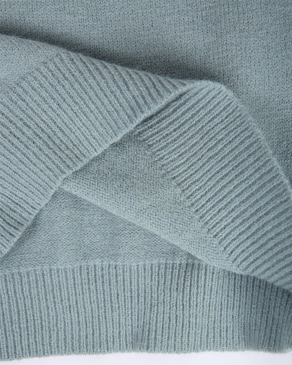 Weiche Strickpullover Damen Warm Bequem