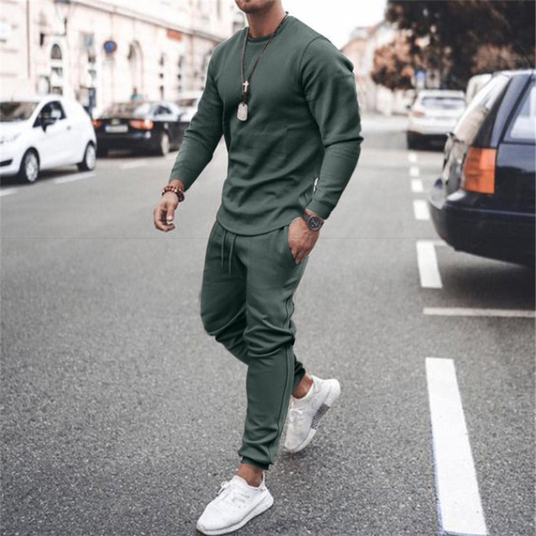 Sportlicher Herren Jogginganzug Bequem Modern - Elarova