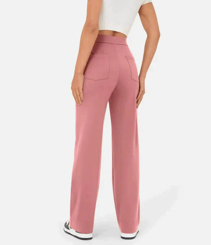 Damenhose Hochtaillig Elastisch Slim Fit