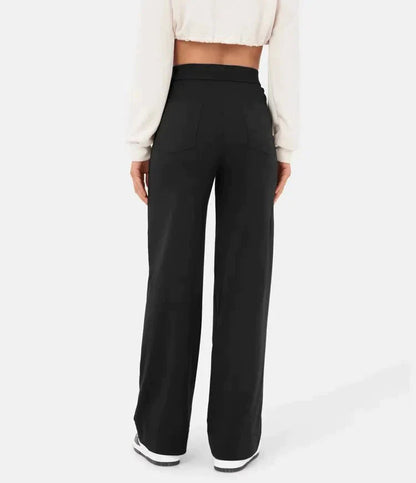 Damenhose Hochtaillig Elastisch Slim Fit